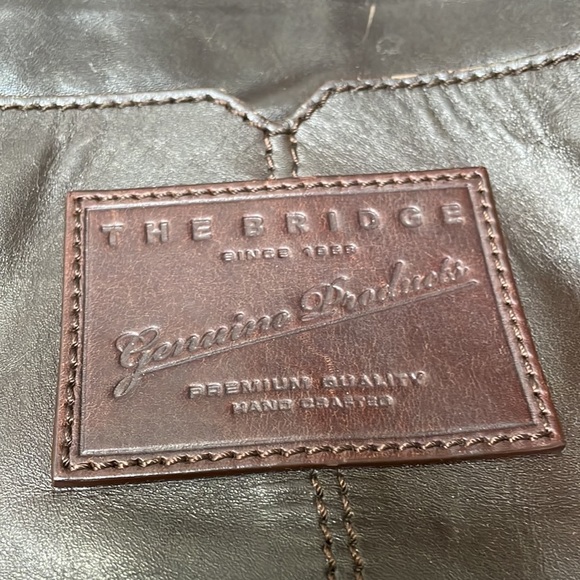Vintage The Bridge leather messenger bag - Picture 3 of 10
